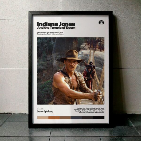 Cuadro Indiana Jones and the Temple of Doom (Indiana Jones 2: El Templo de la Perdición) Modelo 05
