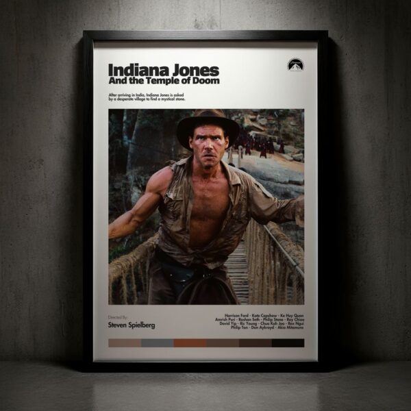 Cuadro Indiana Jones and the Temple of Doom (Indiana Jones 2: El Templo de la Perdición) Modelo 08