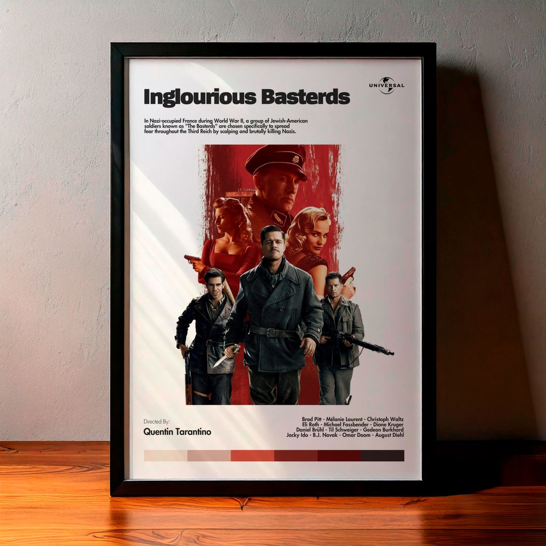 Cuadro Inglourious Basterds (Bastardos sin gloria) Modelo 01