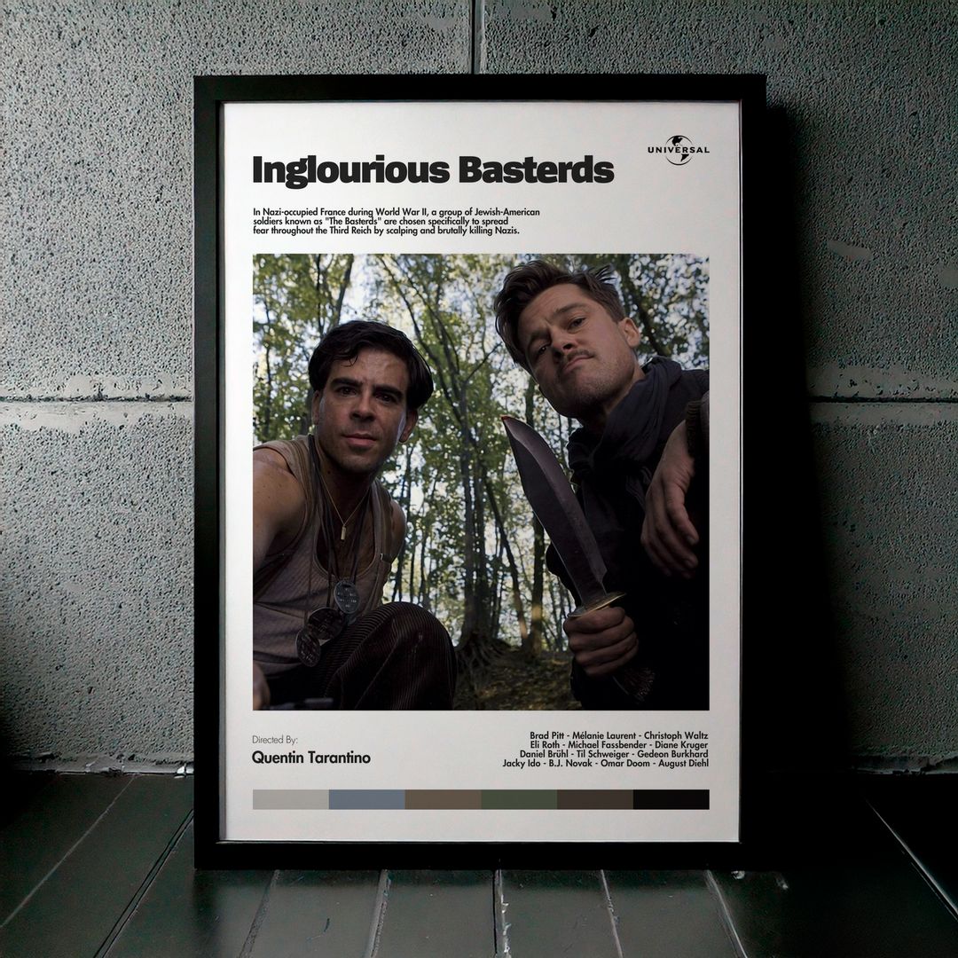 Cuadro Inglourious Basterds (Bastardos sin gloria) Modelo 02