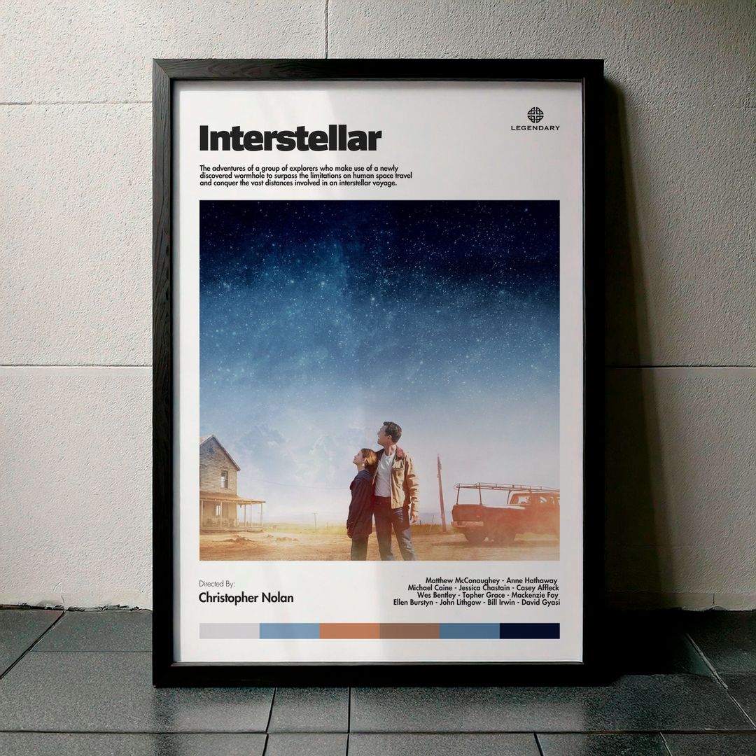 Cuadro Interstellar (Interestelar) Modelo 03