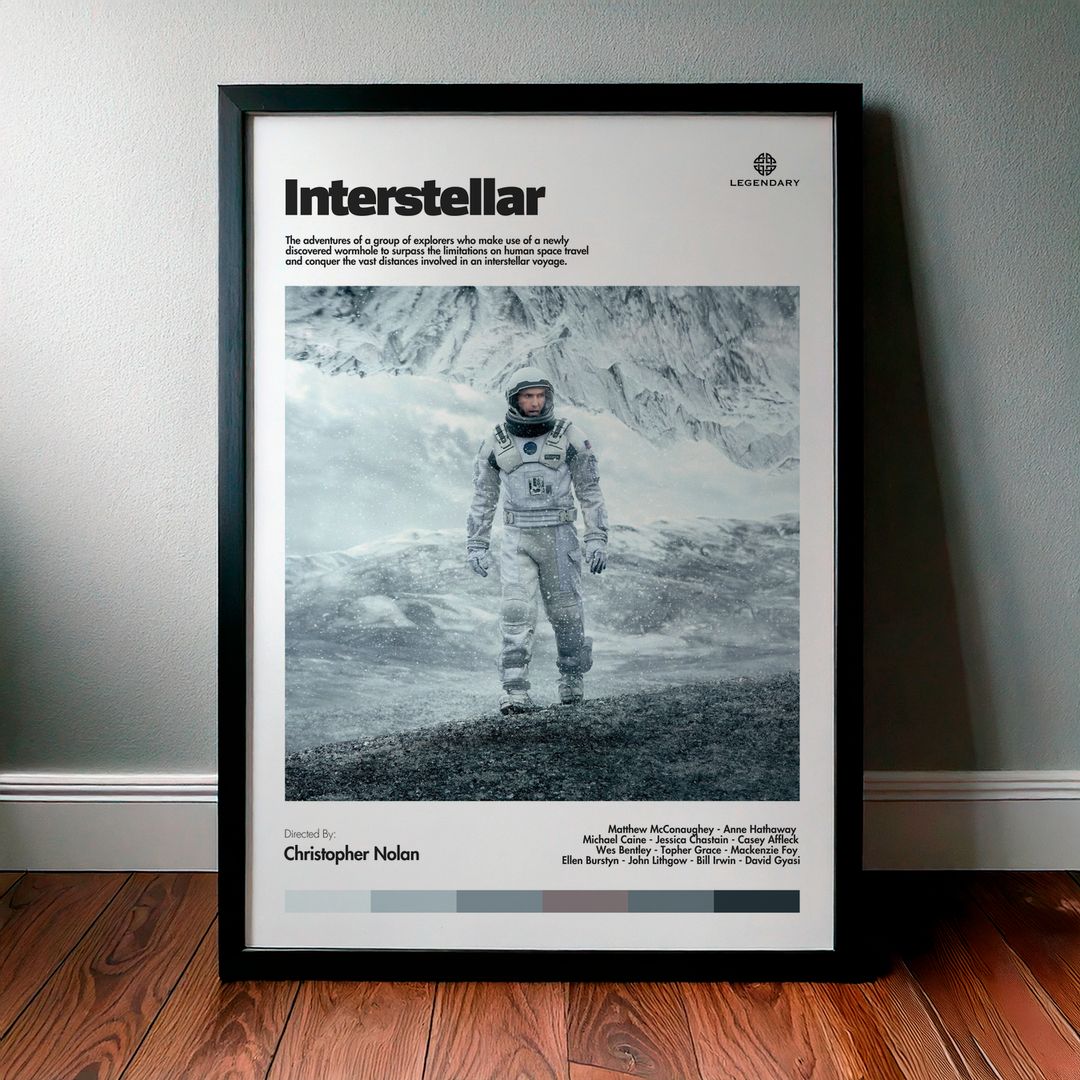 Cuadro Interstellar (Interestelar) Modelo 01