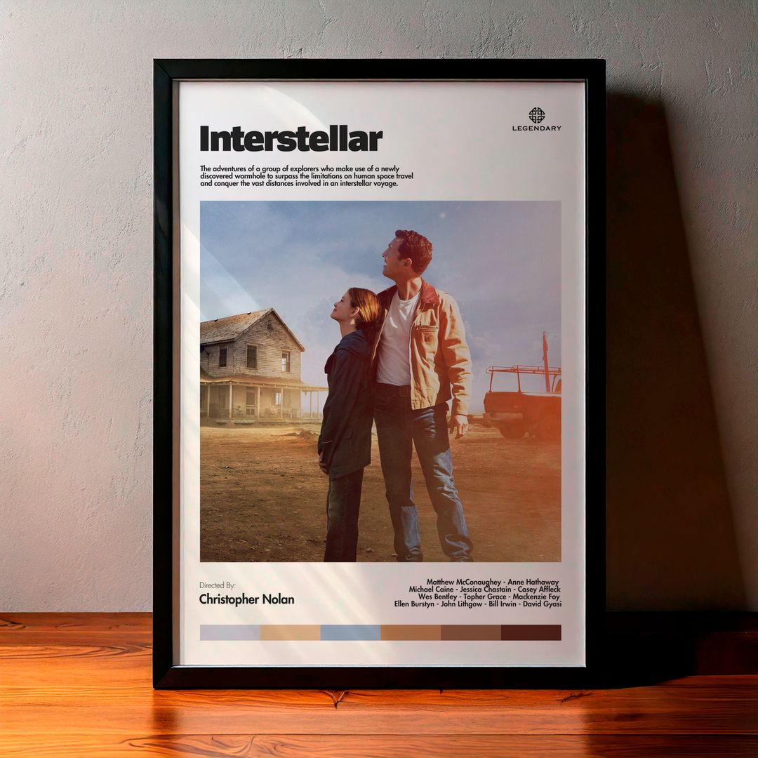 Cuadro Interstellar (Interestelar) Modelo 06