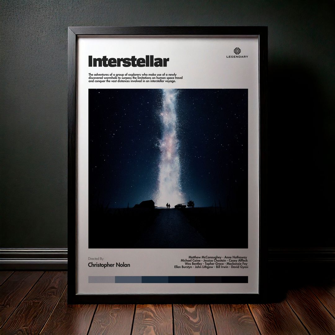 Cuadro Interstellar (Interestelar) Modelo 07