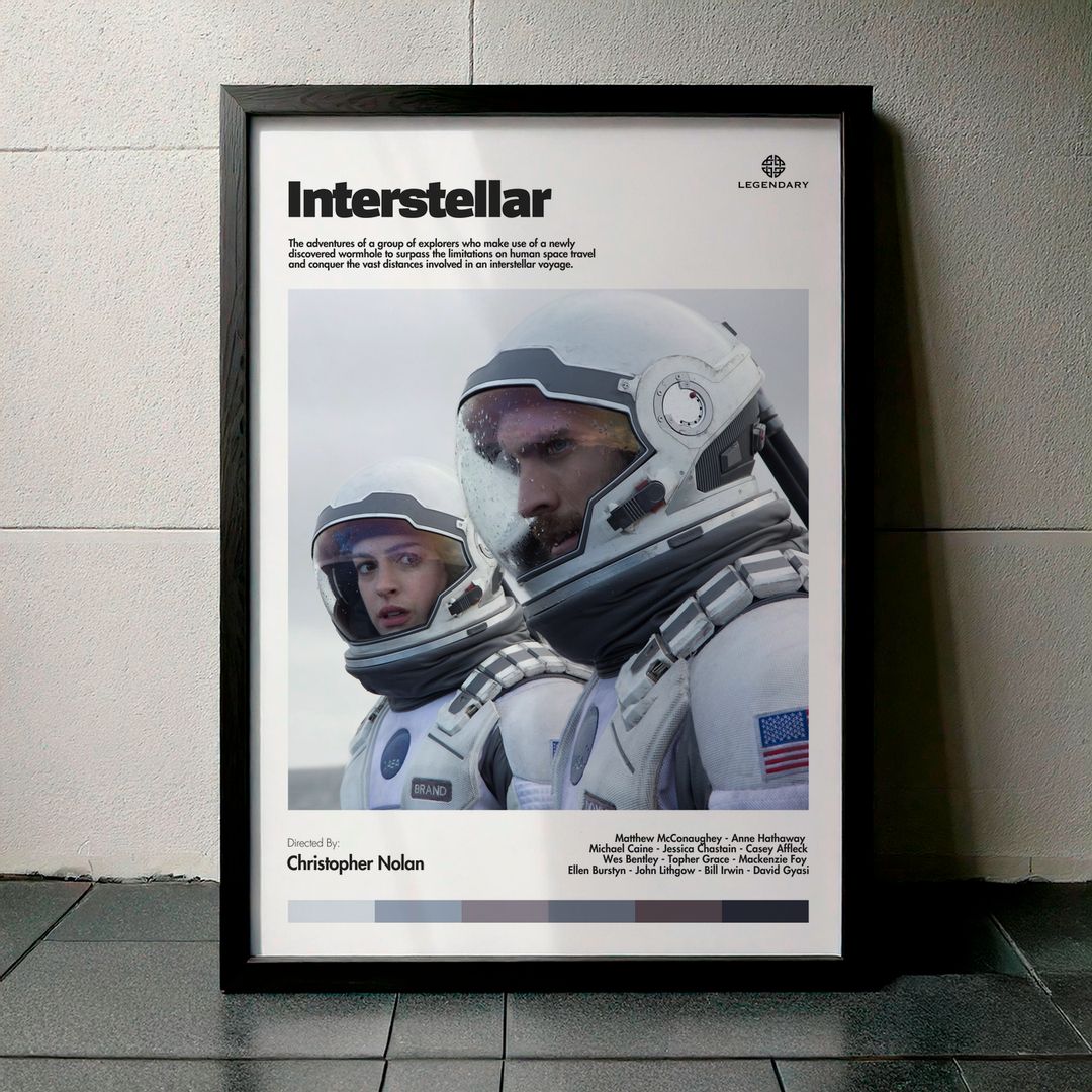Cuadro Interstellar (Interestelar) Modelo 08