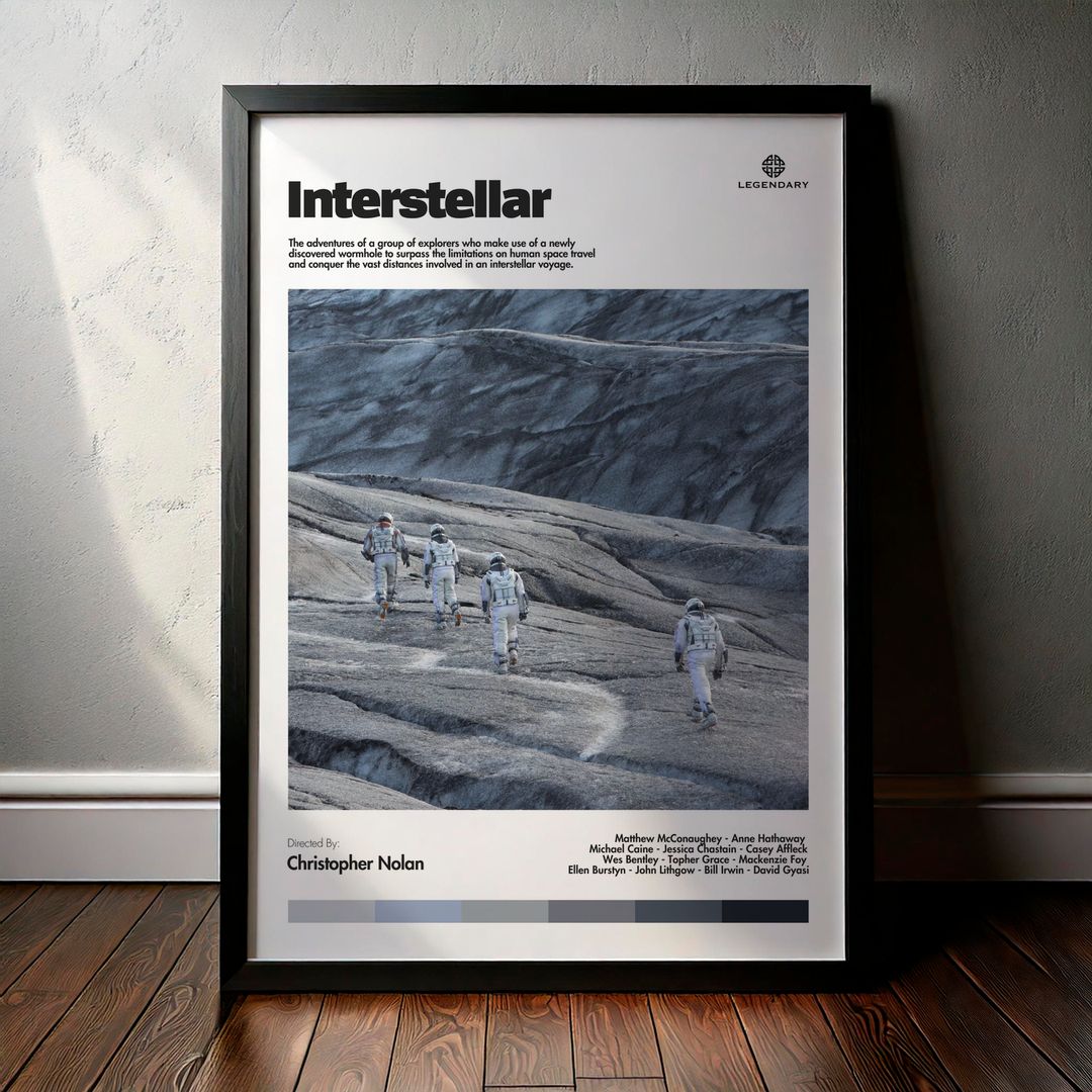 Cuadro Interstellar (Interestelar) Modelo 09