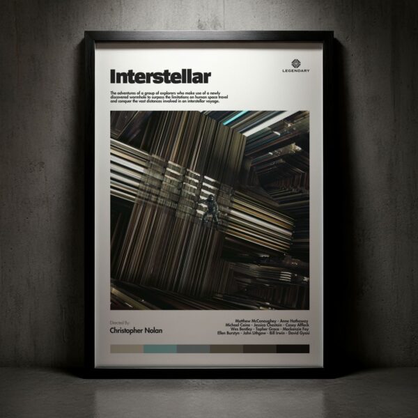 Cuadro Interstellar (Interestelar) Modelo 14