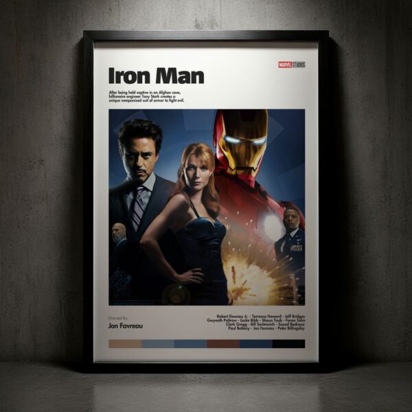 Cuadro Iron Man (Iron man - El hombre de hierro) Modelo 02