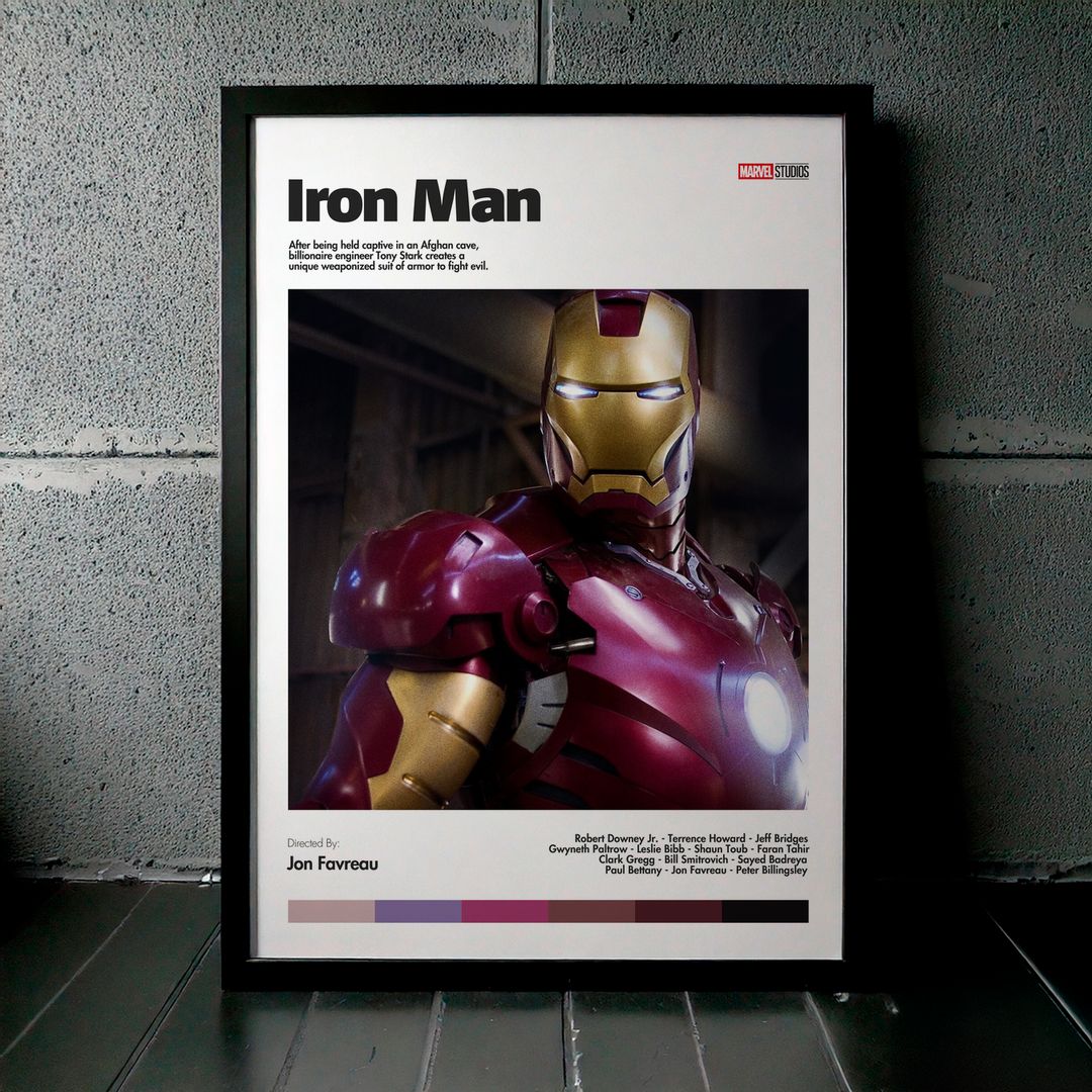 Cuadro Iron Man (Iron man - El hombre de hierro) Modelo 04