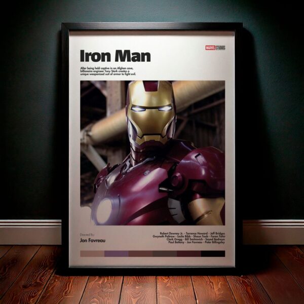 Cuadro Iron Man (Iron man - El hombre de hierro) Modelo 08