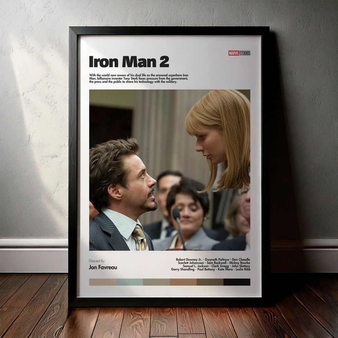 Cuadro Iron Man 2 Modelo 02