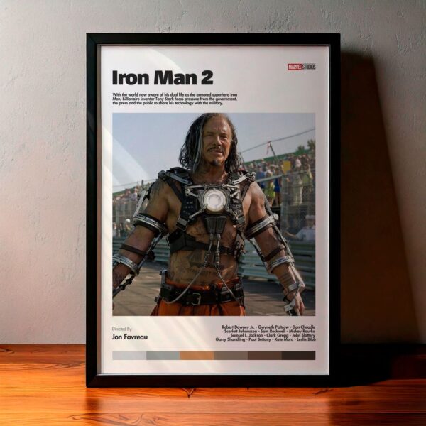 Cuadro Iron Man 2 Modelo 07