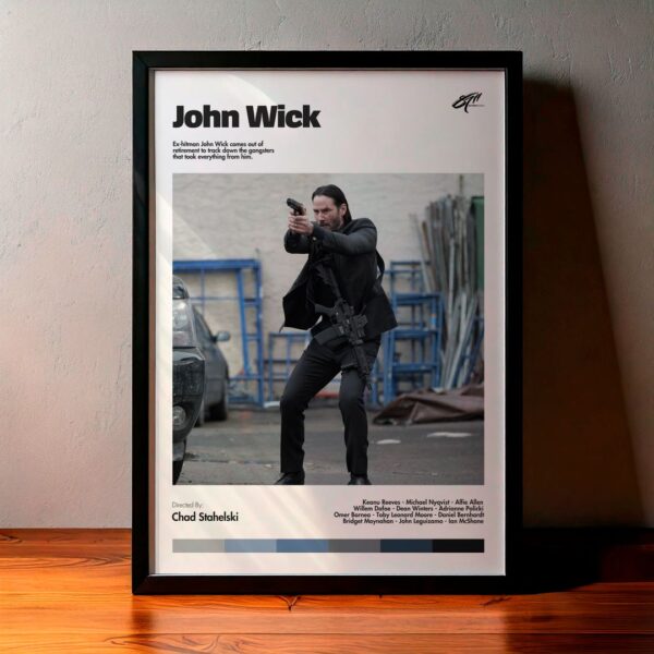 Cuadro John Wick (John Wick: Otro Día para Matar) Modelo 03