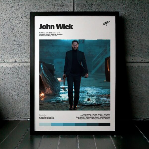 Cuadro John Wick (John Wick: Otro Día para Matar) Modelo 04