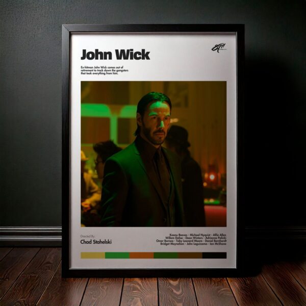 Cuadro John Wick (John Wick: Otro Día para Matar) Modelo 05