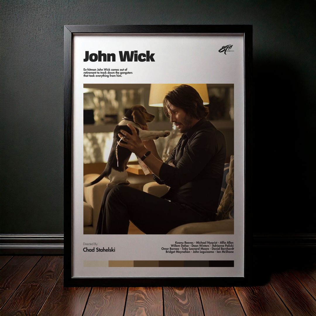 Cuadro John Wick (John Wick: Otro Día para Matar) Modelo 08