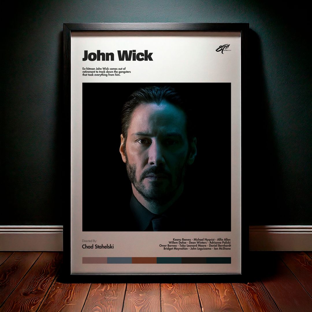 Cuadro John Wick (John Wick: Otro Día para Matar) Modelo 02