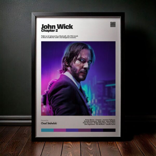 Cuadro John Wick: Chapter 2 (John Wick 2: Un Nuevo Día para Matar) Modelo 02