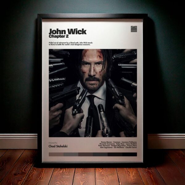 Cuadro John Wick: Chapter 2 (John Wick 2: Un Nuevo Día para Matar) Modelo 01