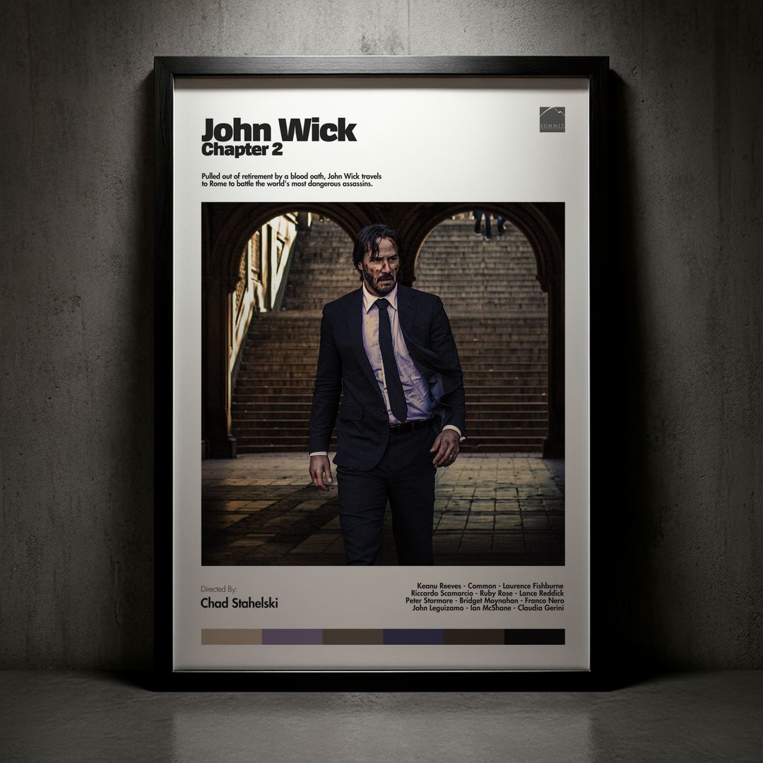 Cuadro John Wick: Chapter 2 (John Wick 2: Un Nuevo Día para Matar) Modelo 04