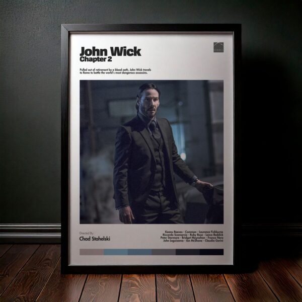 Cuadro John Wick: Chapter 2 (John Wick 2: Un Nuevo Día para Matar) Modelo 06