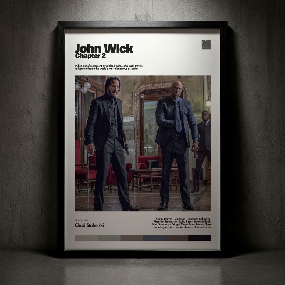 Cuadro John Wick: Chapter 2 (John Wick 2: Un Nuevo Día para Matar) Modelo 08