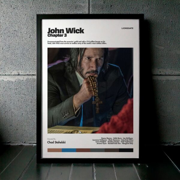 Cuadro John Wick: Chapter 3 - Parabellum (John Wick 3: Parabellum) Modelo 05