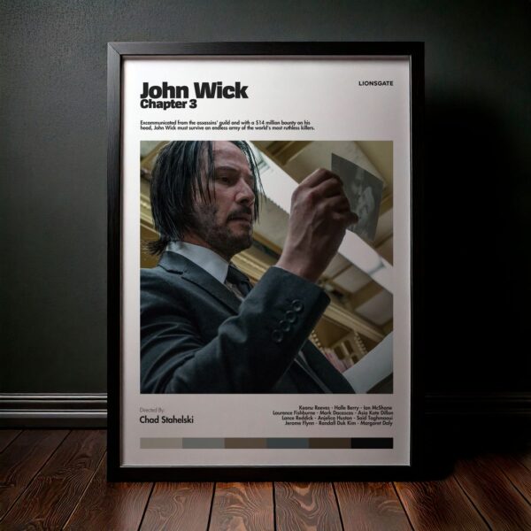 Cuadro John Wick: Chapter 3 - Parabellum (John Wick 3: Parabellum) Modelo 06