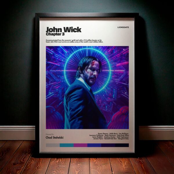 Cuadro John Wick: Chapter 3 - Parabellum (John Wick 3: Parabellum) Modelo 01