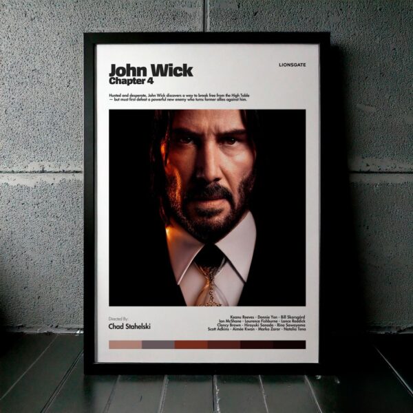 Cuadro John Wick: Chapter 4 (John Wick 4) Modelo 02