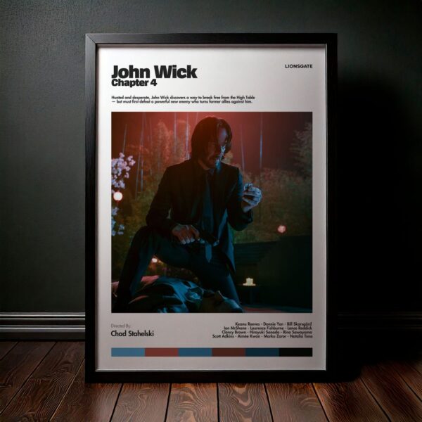 Cuadro John Wick: Chapter 4 (John Wick 4) Modelo 03