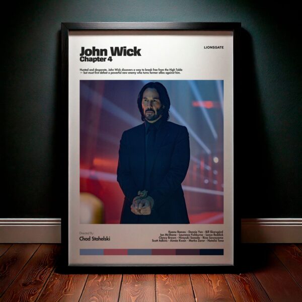 Cuadro John Wick: Chapter 4 (John Wick 4) Modelo 04