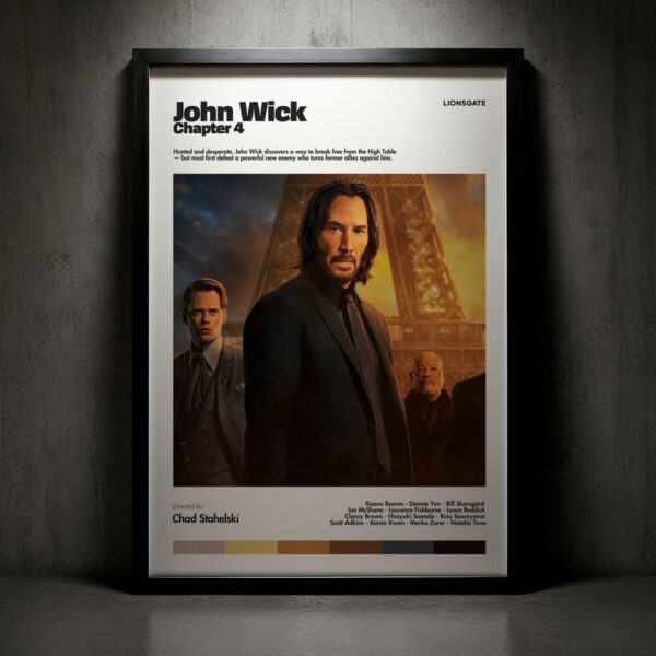 Cuadro John Wick: Chapter 4 (John Wick 4) Modelo 05