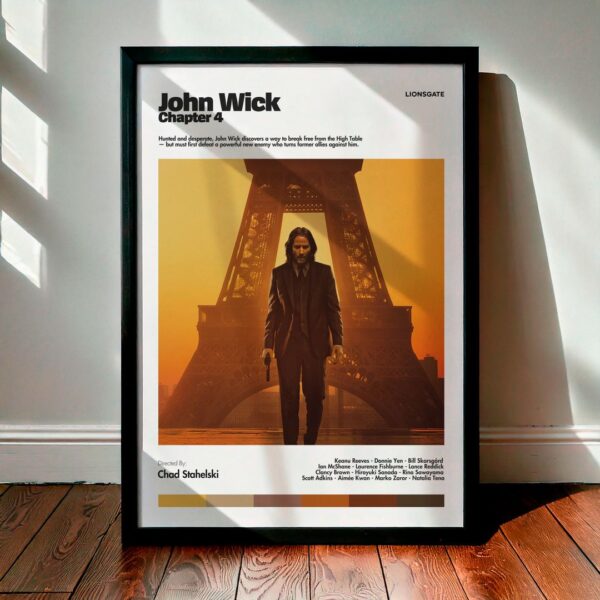 Cuadro John Wick: Chapter 4 (John Wick 4) Modelo 01
