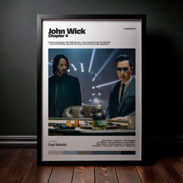 Cuadro John Wick: Chapter 4 (John Wick 4) Modelo 08