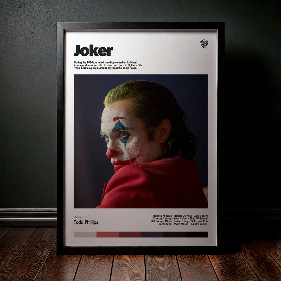 Cuadro Joker (Guasón) Modelo 02