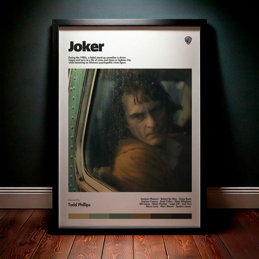 Cuadro Joker (Guasón) Modelo 04
