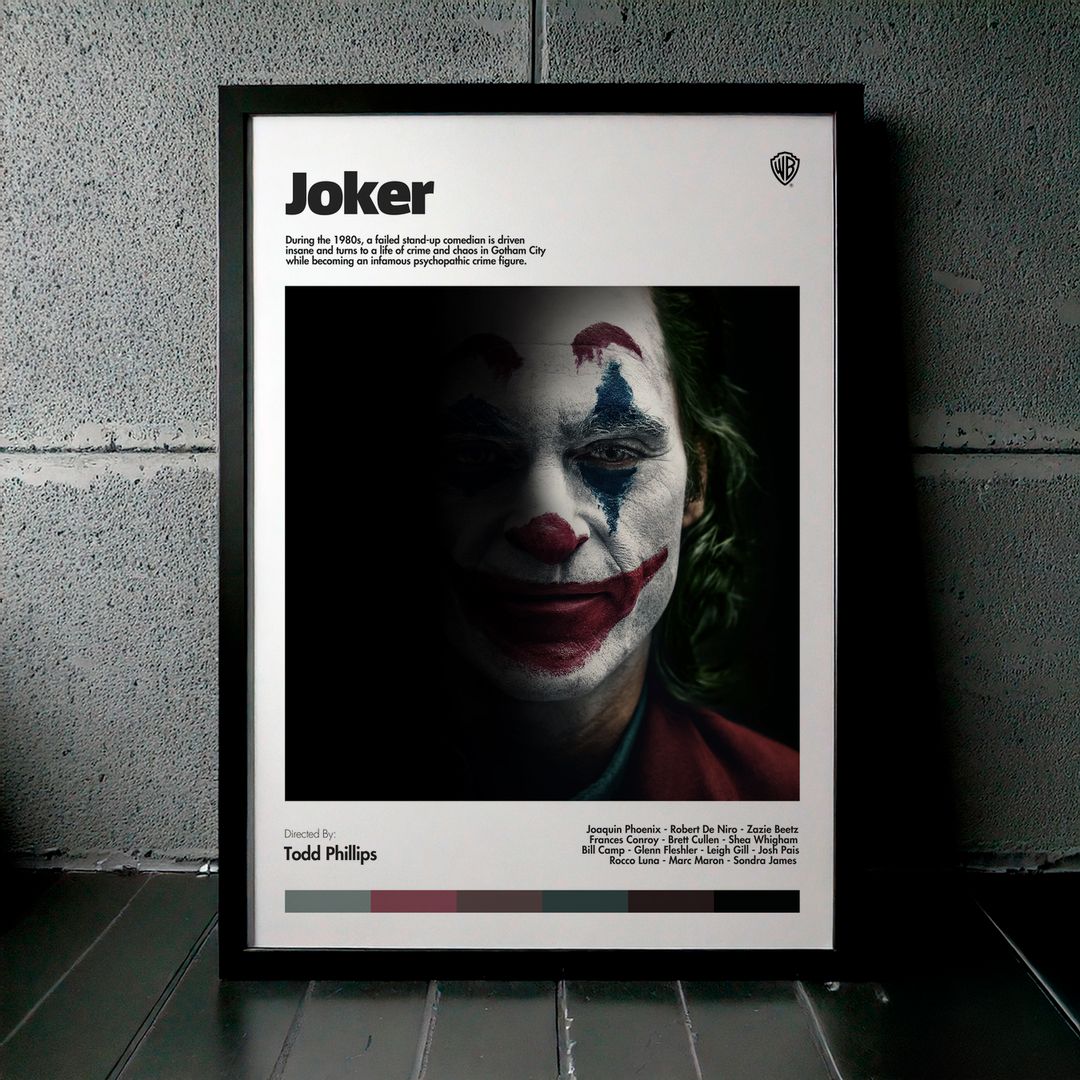 Cuadro Joker (Guasón) Modelo 06