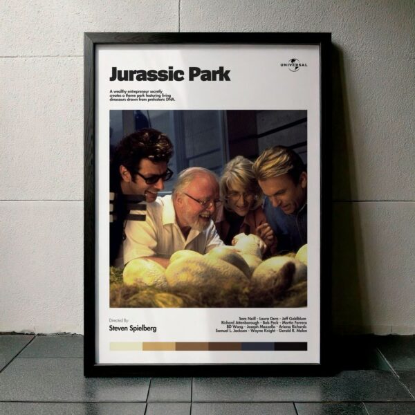 Cuadro Jurassic Park (Parque Jurásico) Modelo 02