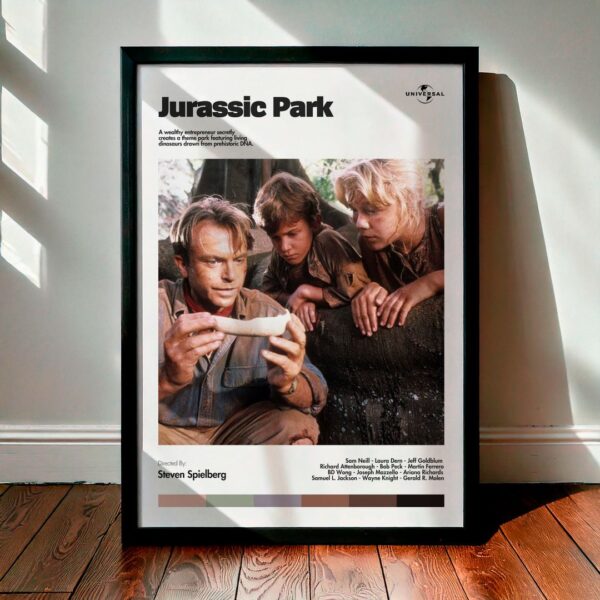 Cuadro Jurassic Park (Parque Jurásico) Modelo 04