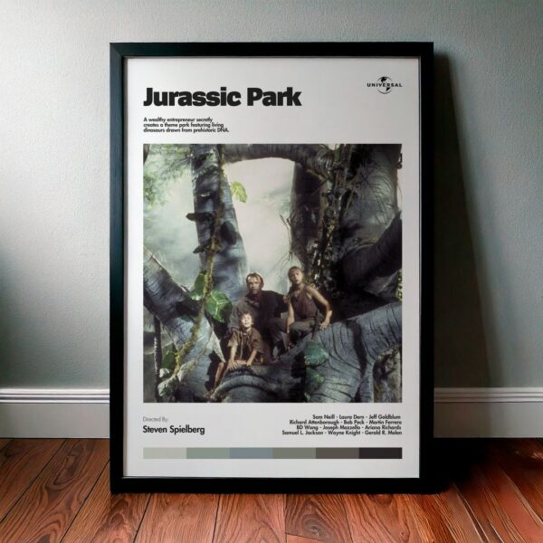 Cuadro Jurassic Park (Parque Jurásico) Modelo 05