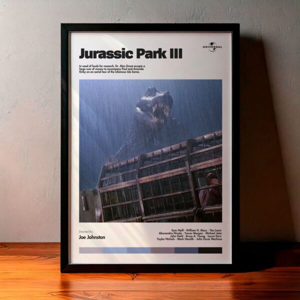 Cuadro Jurassic Park III (Parque Jurásico III) Modelo 03
