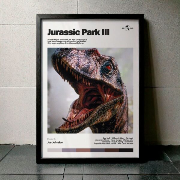 Cuadro Jurassic Park III (Parque Jurásico III) Modelo 05