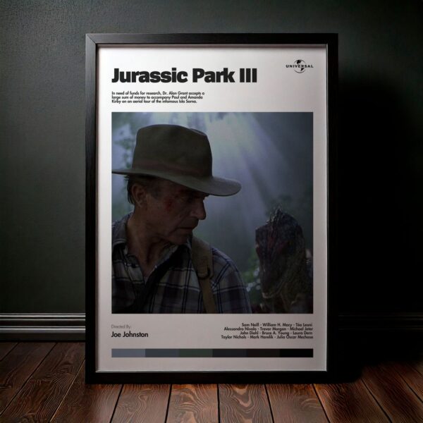 Cuadro Jurassic Park III (Parque Jurásico III) Modelo 08