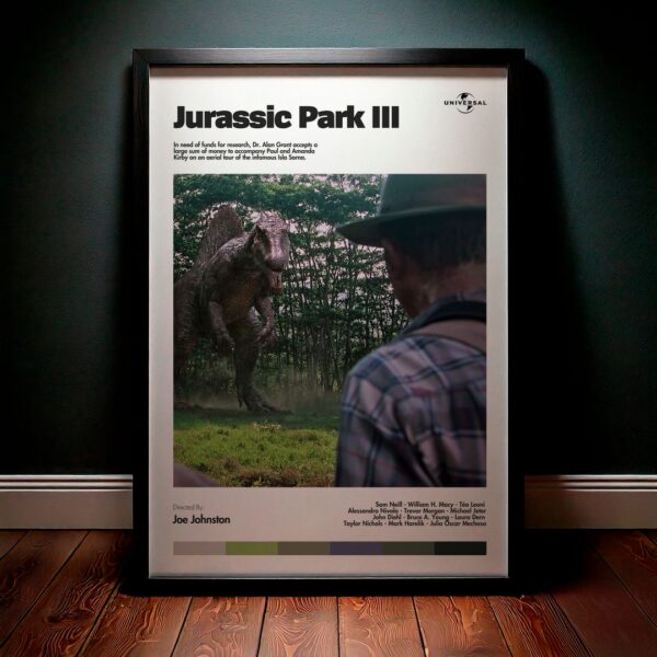 Cuadro Jurassic Park III (Parque Jurásico III) Modelo 09