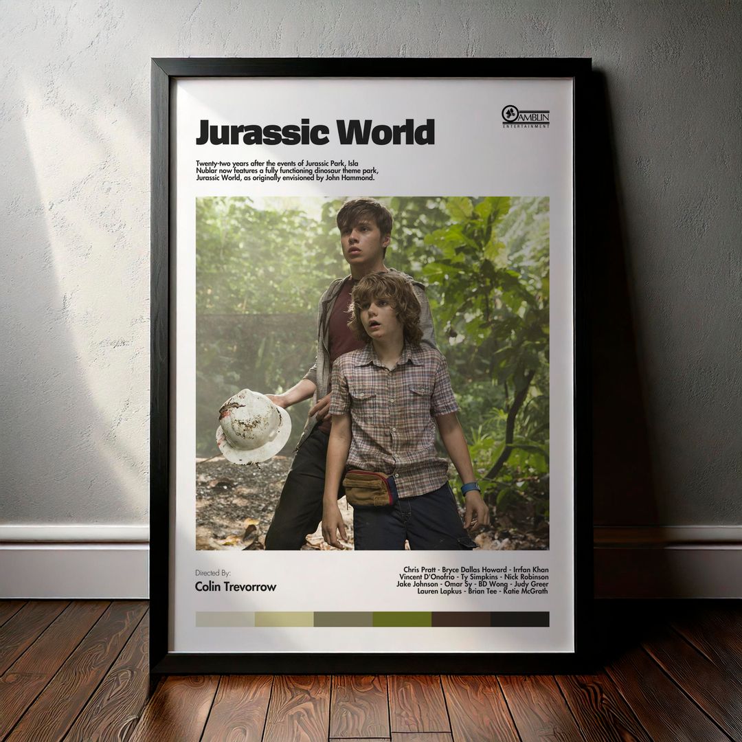 Cuadro Jurassic World Modelo 06