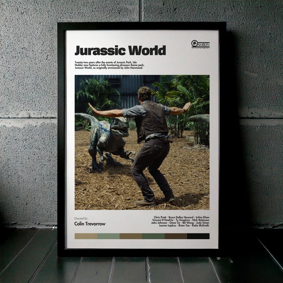 Cuadro Jurassic World Modelo 02