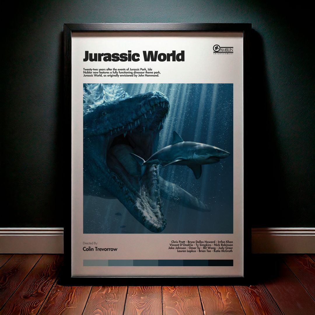 Cuadro Jurassic World Modelo 04