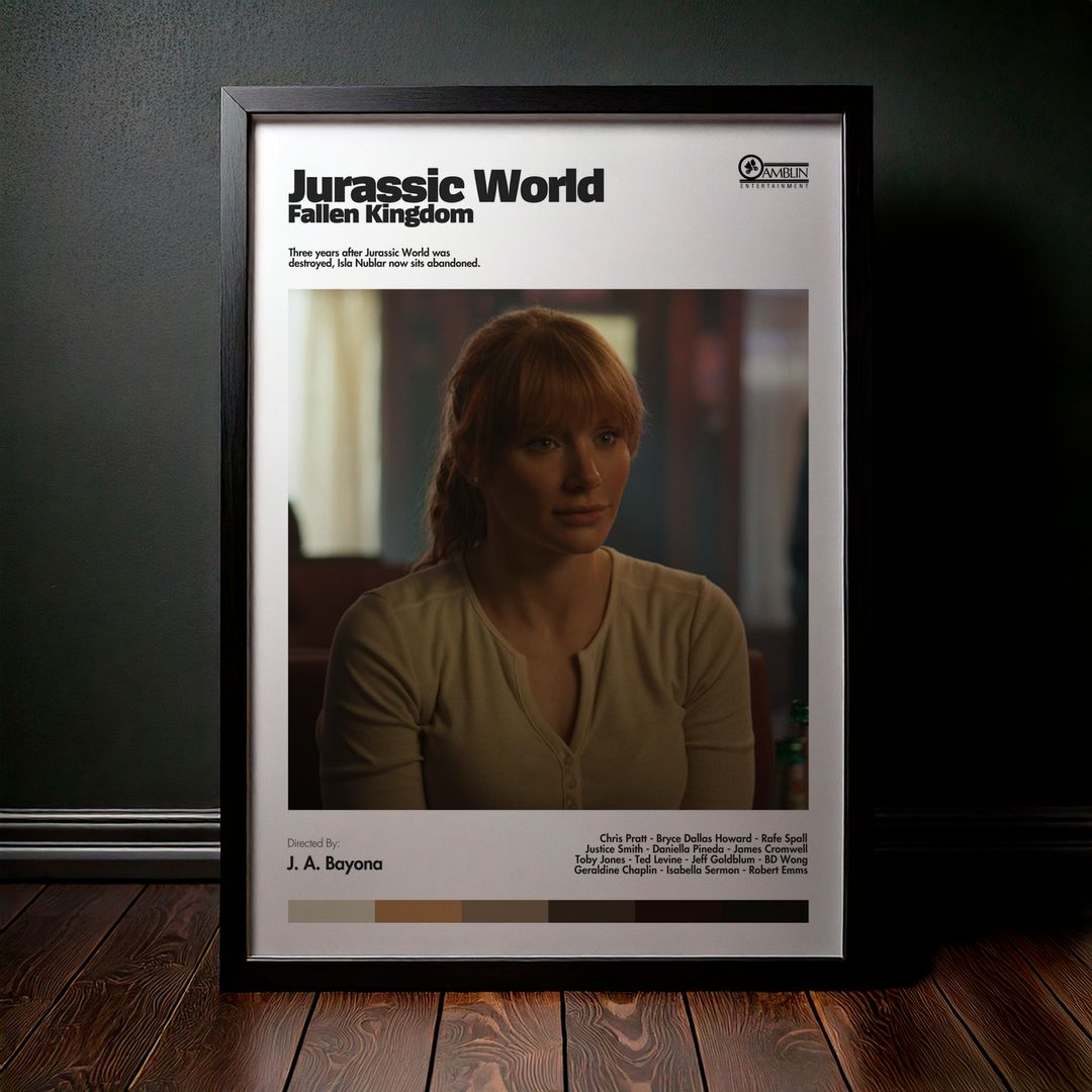 Cuadro Jurassic World: Fallen Kingdom (Jurassic World 2: El Reino Caído) Modelo 04