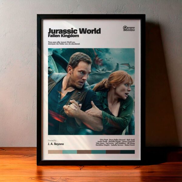 Cuadro Jurassic World: Fallen Kingdom (Jurassic World 2: El Reino Caído) Modelo 06